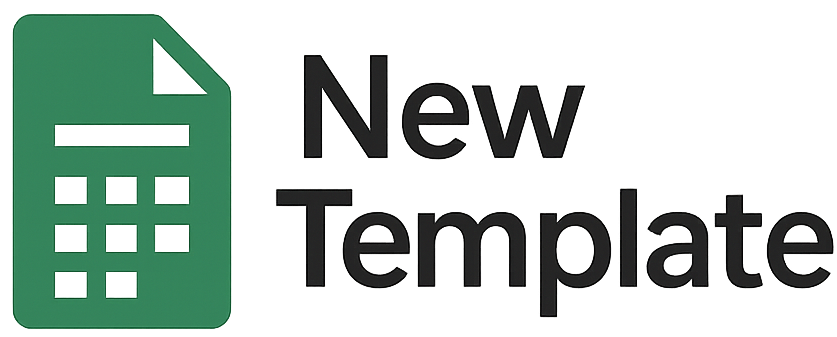 Template googlesheet